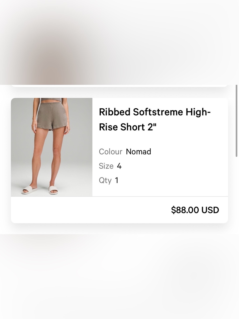 lululemon Ribbed Softstreme High-Rise Shorts